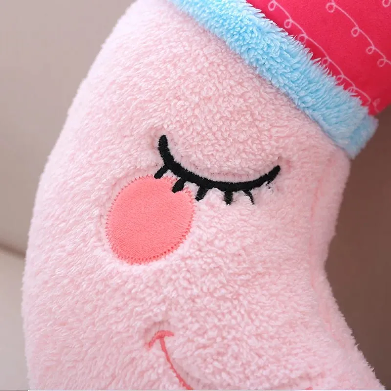 Fantastik Yıldız Bulut Ay Gökkuşağı Peluş Yastık Dolması Gökyüzü Doğal Yastık Sarı Pembe Mavi Utangaç Duygu Peluş Dekorasyon Hediye — image 5