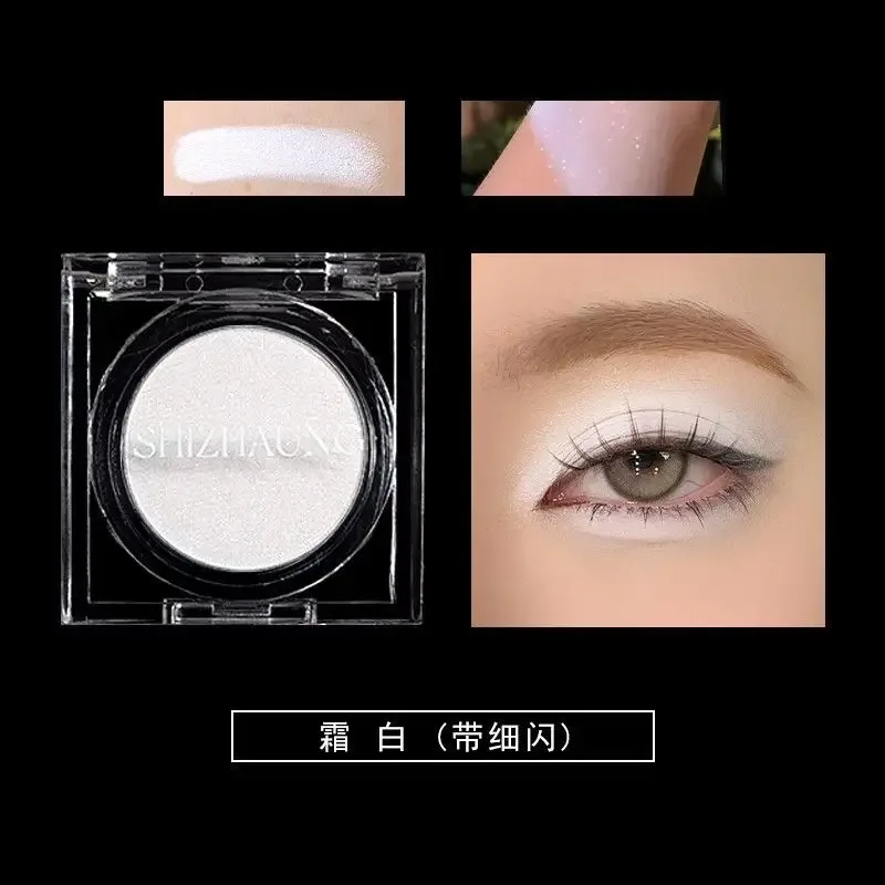 Chamäleon-Lidschatten-Puder, einfarbig, matt, schimmernd, metallischer Glitzer, Gothic, Hochglanz, hohe Farben, feines, blitzdauerndes Augen-Make-up — image 15
