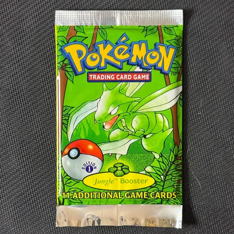 11 Karten/Packung PTCG Booster Packs Ersatzkarte Dschungel/Fossil/Basisset Charizard Blastoise Venusaur PKM Brettspiel-Sammelkarten — image 19