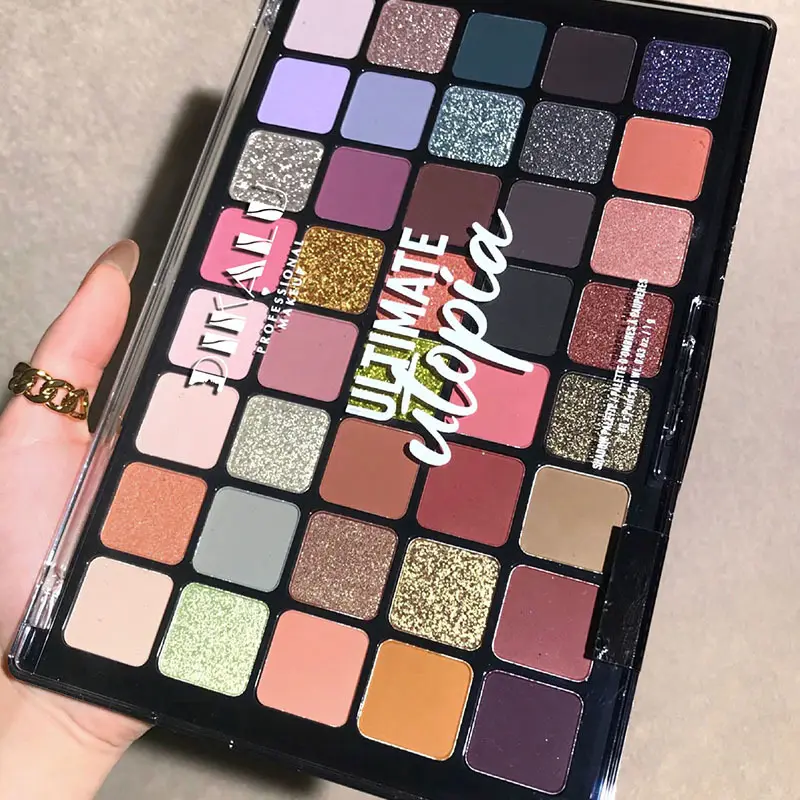 Palette de fards à paupières scintillants, 40 couleurs, pigments mats et scintillants, résistants à l'eau, maquillage coréen pour les yeux, cosmétiques — image 2