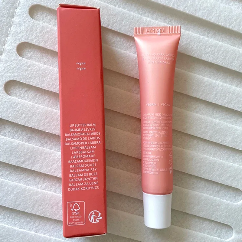 Summer Limited Rho Vanilla Beige LipBalm Set di rossetti trasparenti idratanti Tubo morbido e liscio Specchio per labbra Lucidalabbra Blum per labbra Trucco — image 9