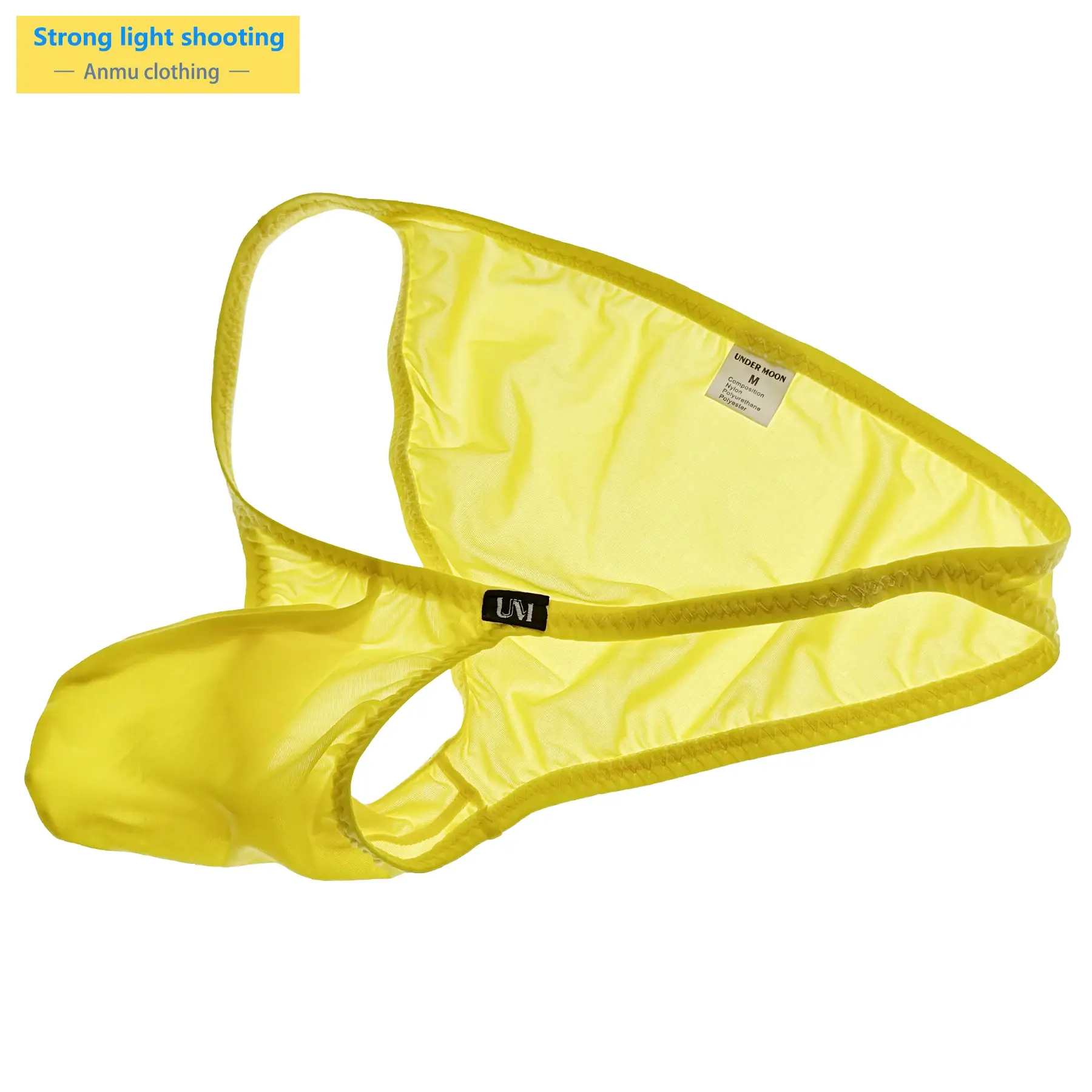 Men's Oversized Comfortable Pouch Ice Panty Semi-Transparent Sexy Underwear for Everyday Use — image 4