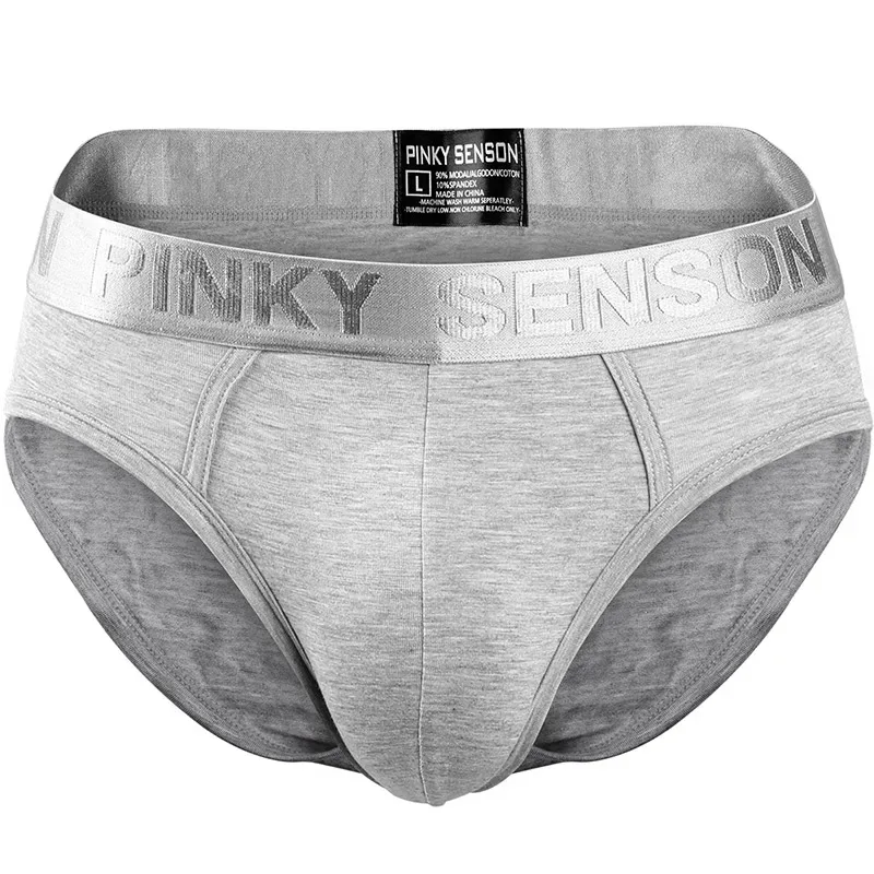 Pinky Seaso Marke Bestseller Sexy Dreieck Hosen Modal Dünne Einfarbig Unterwäsche männer Modale Briefs Lüften Plus Größe Männer — image 25
