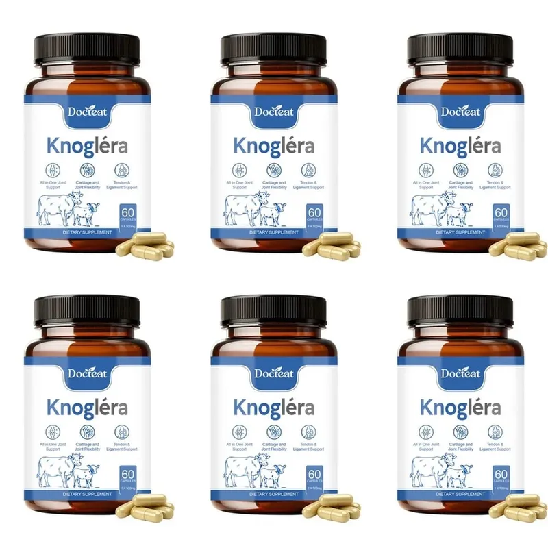 Docteat Knoglera MSM Capsule per supporto articolare Comfort articolare, salute della cartilagine e flessibilità articolare per la mobilità quotidiana 60 capsule — image 12