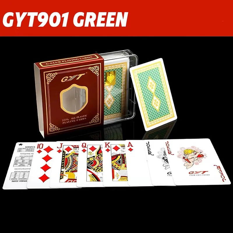 Premium Frosted Playing Cards PVC Plastic Waterproof Durable Poker Cards Large Character Deck of Cards for Parties — image 6