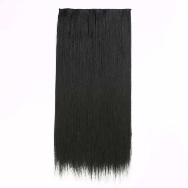 คลิปสังเคราะห์ในส่วนขยายของผม 6 ชิ้น/เซ็ต 16 คลิปยาวตรง Hairpieces คลิปต่อผมสำหรับผู้หญิงสีบลอนด์ — image 27