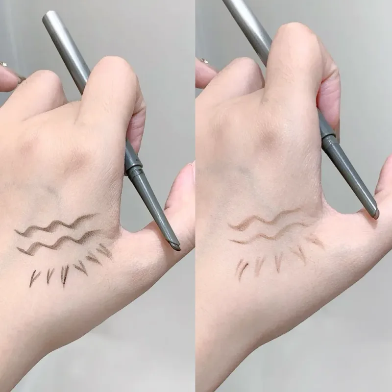 Kakashow Klej Eyeliner Śpiący jedwabny pędzel Natural Color Długotrwały makijaż oczu Wodoodporny Aegyo Sal Rozjaśnij Łatwe nakładanie makijażu — image 10