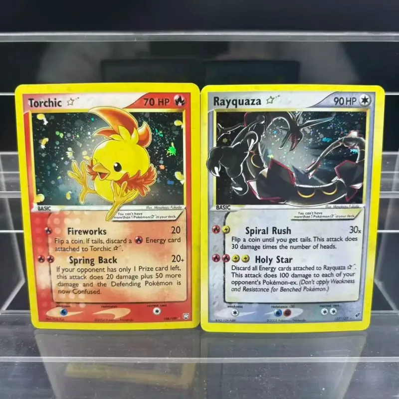 DIY Collection Cards Torchic Umbreon EN Samostatně vyrobená jednokartová klasická hra Anime karetní dárková hračka — image 4