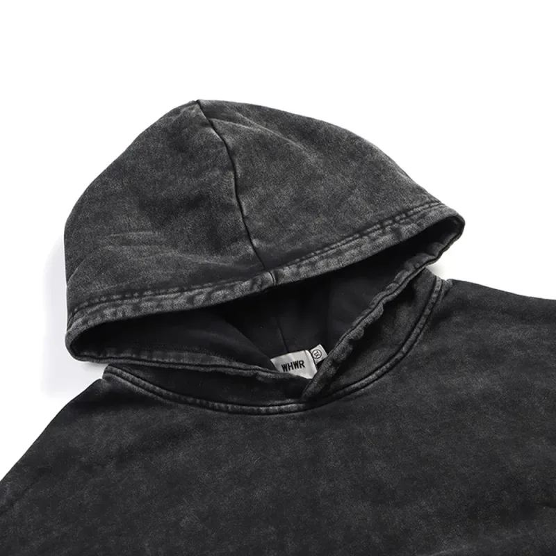 Hit Me Hard และ Soft Washed Hoodies Vintage Cotton Hooded Pullover ผู้ชายผู้หญิงหลวม Casual Gothic เสื้อ Y2K เสื้อ unisex — image 6