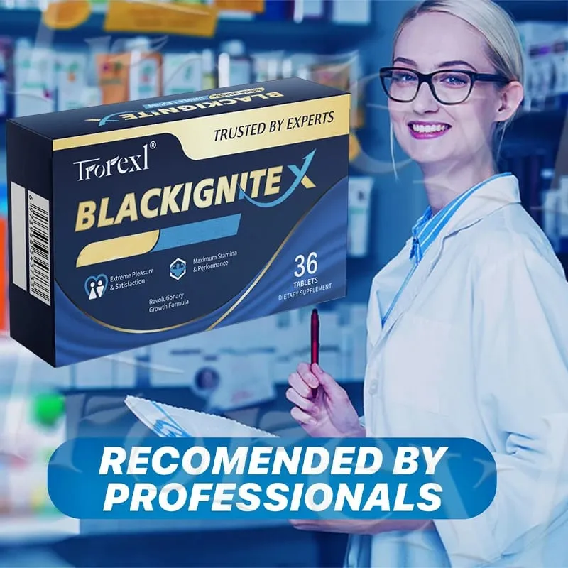 BlackIgnite X Tablets Integratore di ostriche e ginseng Potenziatore di attività estesa per prestazioni sicure