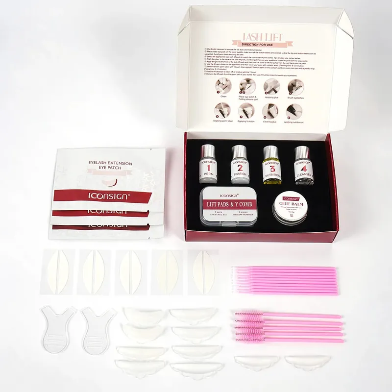 Lijm Balsem Lash Lift Kit Cysteamine Professionele Wimper Houden 90 Dagen Krullend Lifting Beaty Gift Kits Makeup Tools Sets — image 3