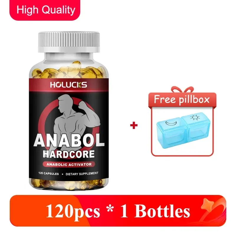 Men’s ANABOLIC Muscle Building Supplement Boost Workout Energy Muscle Growth & Protein Synthesis Balances Men Hormones — image 2