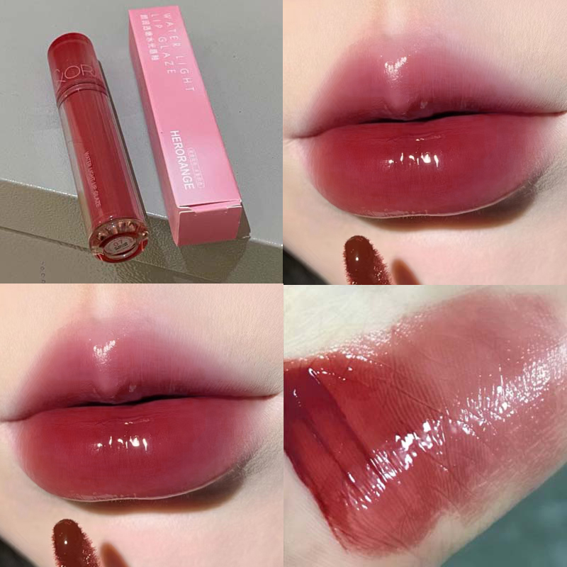 Pink Mirror Crystal Lip Gloss Makeup Water Glass Lip Glaze Plumping Waterproof Jelly Lip Tint Lipstick Moisturizing Beauty Lips — image 10
