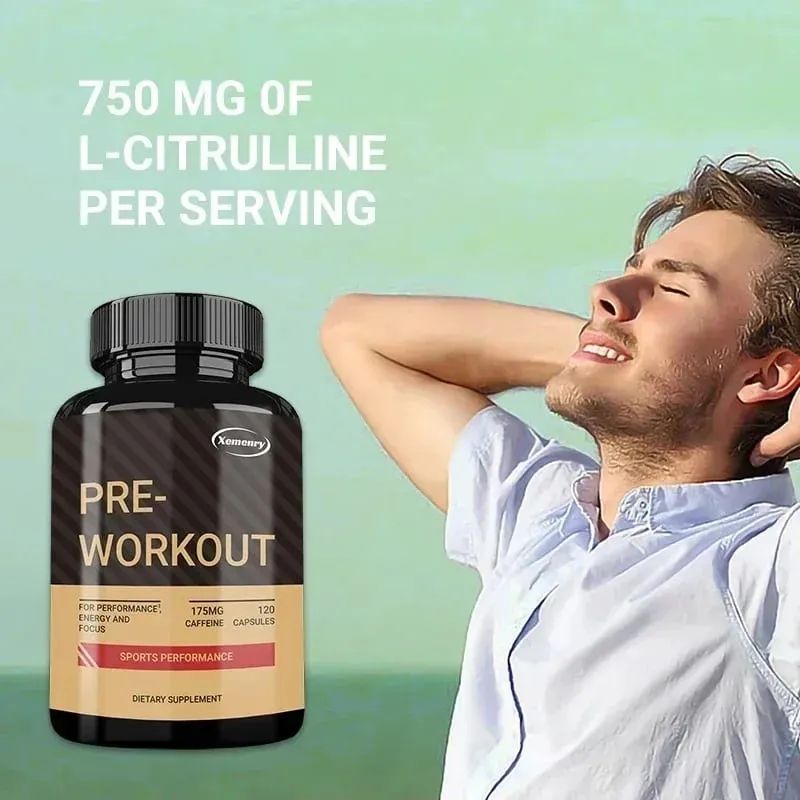 Integratore pre-allenamento: promuove la crescita muscolare, aumenta la forza e migliora il recupero durante l'esercizio — image 6