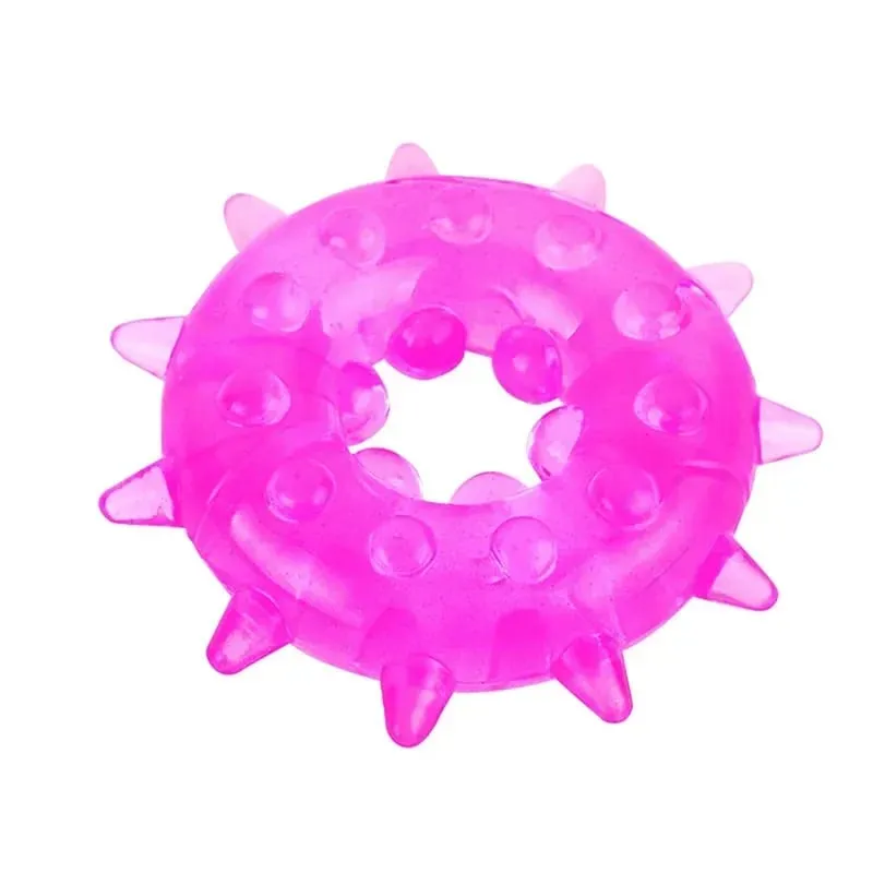 Anello del rubinetto Ritardo Eiaculazione Spikes Giocattoli per adulti Per gli uomini Ingrandimento del pene Anello del pene in silicone Giocattoli del sesso maschile Erezione più forte — image 10