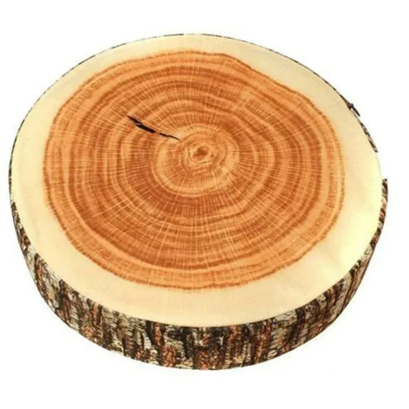Stump หมอนสร้างสรรค์จำลองสูงรอบ Stump/กระดานไม้/คณะกรรมการตัดการสร้างแบบจำลองเบาะหมอนน่ารัก — image 7