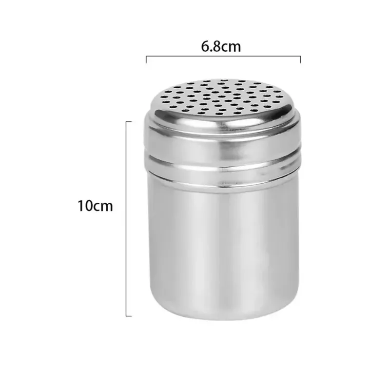 Mehrzweck-Edelstahl-Gewürzglas, Salz- und Zuckerflasche, drehbarer Deckel, Gewürz- und Pfefferstreuer, Gewürzglas, Küchenhelfer — image 12