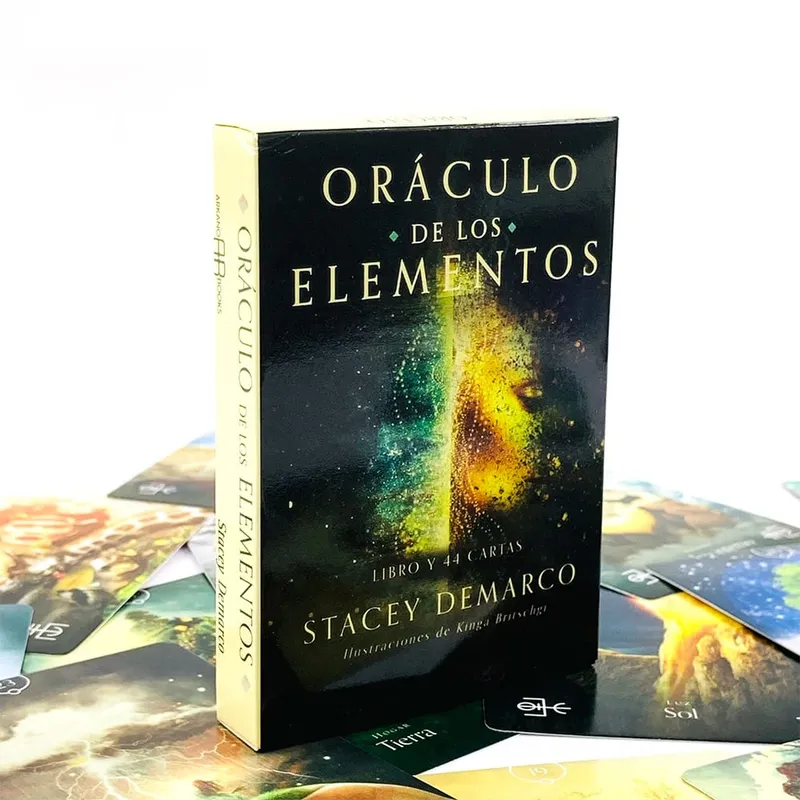 Oráculo De Los Elementos Oracle Cards Baraja De 44 Cartas Versión En Español Guía Espiritual Elemental Juegos De Mesa De Adivinación — image 1