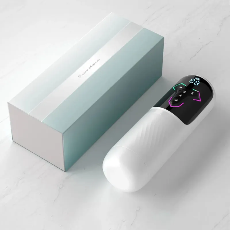 Automatico 5 IN 1 Telescopico Succhiare Leccare Tazza del Masturbatore Maschile Pompa Del Pene Riscaldata Masturbazione Della Vagina Adulti Giocattolo Del Sesso per Gli Uomini — image 8
