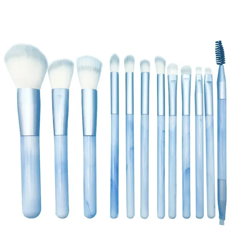 Ensemble de pinceaux de maquillage professionnels, 12 pièces, Premium, fond de teint synthétique, correcteur, poudre, fard à paupières, Blush, outils de beauté hygiéniques