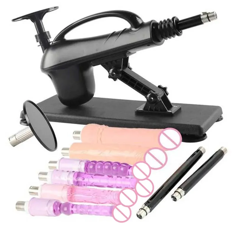 Machine de Masturbation automatique Portable pour femmes, avec gros gode, jouet sexuel pour hommes, pistolet de pompage pour Couples, A2SS-Portable — image 15