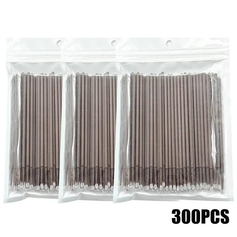 300/2000pcs MicroBrush Eyelash Cleaning Brush Lash Extension Individua Tools For Eyelashes Removing Swab Micro Makeup Brushes — image 12