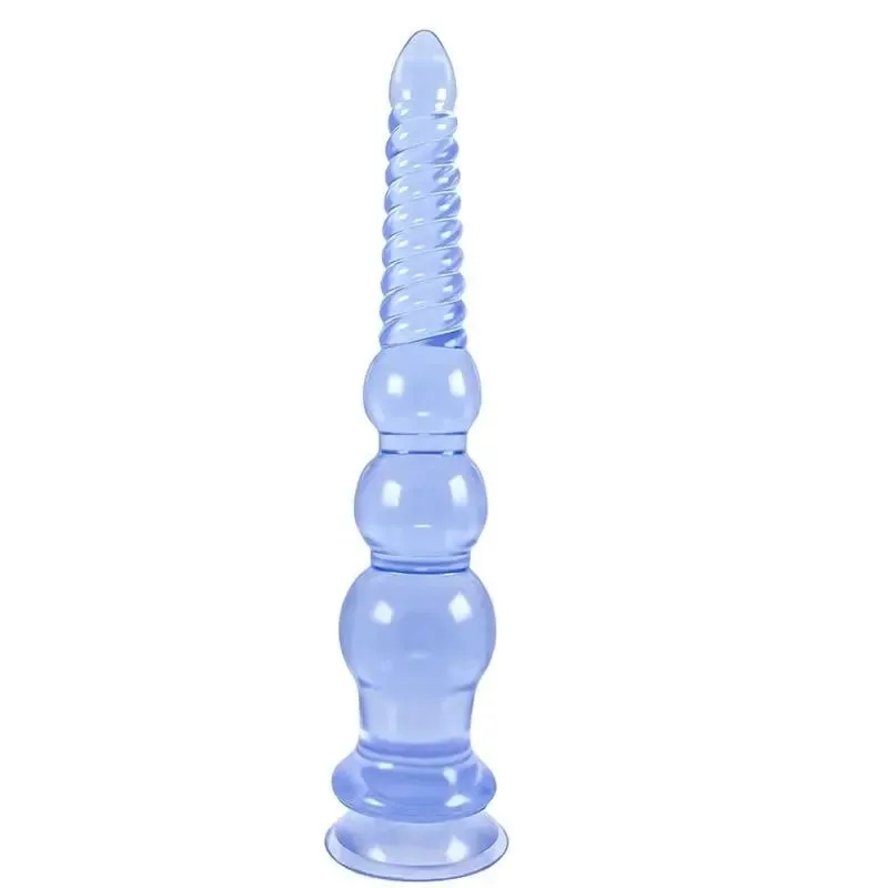 부드러운 PVC 조롱박 모양의 항문 구슬 질감 된 항문 플러그 흡입 컵 항문 플러그 전립선 마사지 커플 남녀 공용 성인 섹스 토이 — image 8