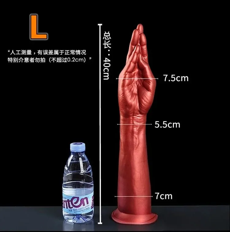 46cm poing main Plug Anal bras gode dilatateur Vaginal fesses stimulateur profond Anus expanseur gros gode masturbateur jouets sexuels anaux pour adultes — image 9