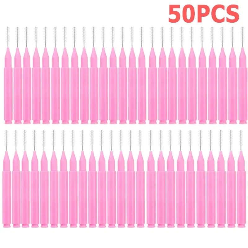 แบบพกพา Mini แปรงคิ้ว 20/50PCS Brow Perm แปรงทิ้ง Bendable Micro Eyelash Brow ยกแปรง Applicators เครื่องมือ — image 27