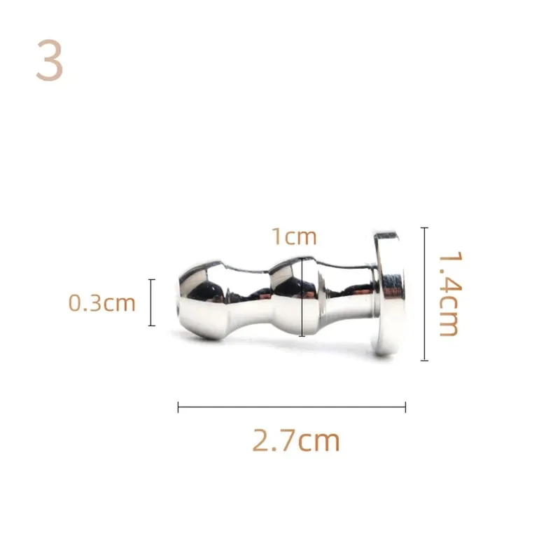 Male Stainless Steel Urethral Plug Urethral Dildo Sounding Penis Plug Urethra Stimulate Dilator Masturbation Rod Sex Toy for Men