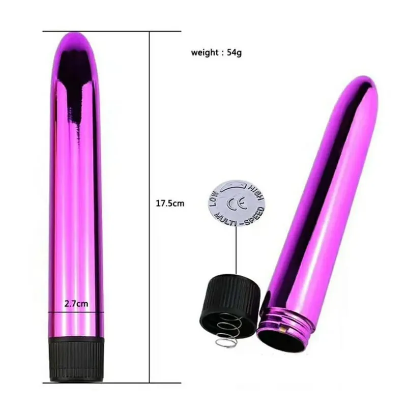 Silver Seducer Classic Vibrator 6 In GSpot Seducer masturbation clitoral stimulation adult sex toy for women Anal plug vibrating — image 8