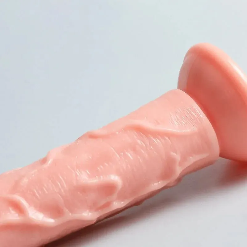 저렴한 현실적인 5 크기 엉덩이 플러그 딜도 남자 여자 남근 흡입 컵 항문 섹스 토이 게이 흡입 컵 빅 딕 질내 사정 — image 2
