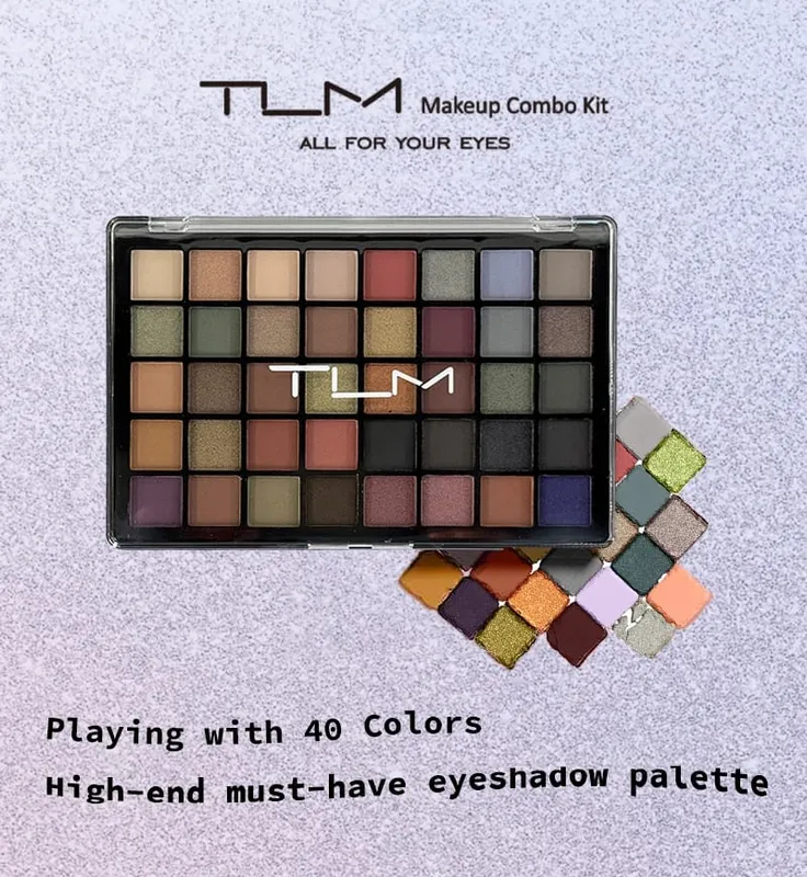 TLM Kit de maquillage Combo Kit de maquillage pour les yeux ensemble de maquillage Portable Mini Kit de maquillage crayon à sourcils Eey Shadow Palette cadeau parfait — image 4
