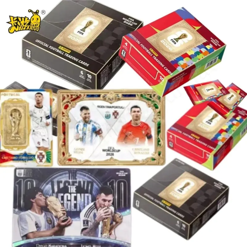 Genuine PANINI × KAYOU FIFA World Cup 2026 Trading Cards Interconnected Pattern Unlimited Potential Exquisite Gift Original Box — image 1