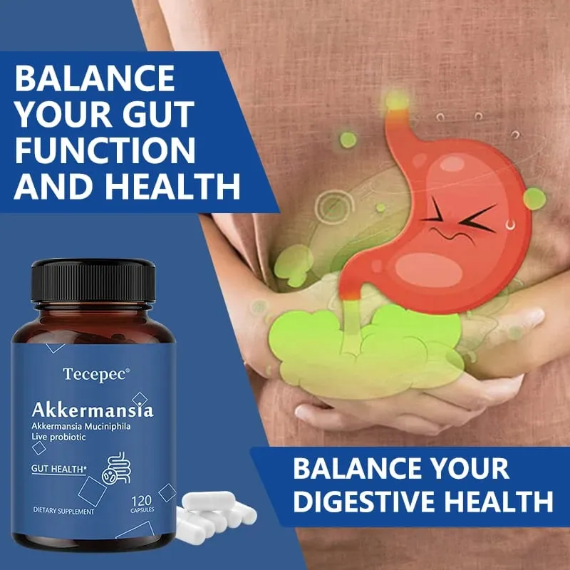 Integratore di supporto per la salute dell'intestino probiotico Akkermansia | Contiene Akkermansia Muciniphila – Migliora l'assorbimento dei nutrienti — image 6