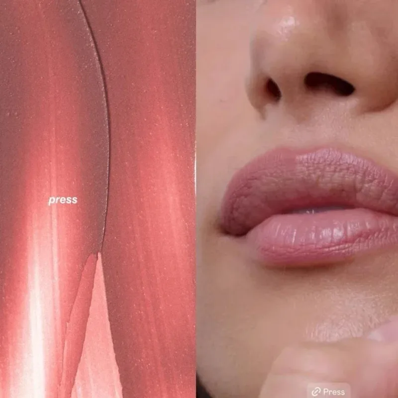 Pen Bentuk Bibir Peptida Pelapik Bibir Pelembap Bibir Blam Tahan Lama Pensil Pensil Gincu Rouge Beg Penyimpanan Makeup — image 8