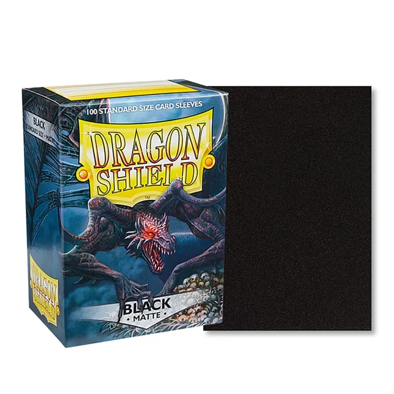 100 PCS/BOX Multicolor Dragon Shield Cards Sleeves Cover Matte Cards Sleeves Protector for TCG/PTCG Star Card Board Games Cards — image 2