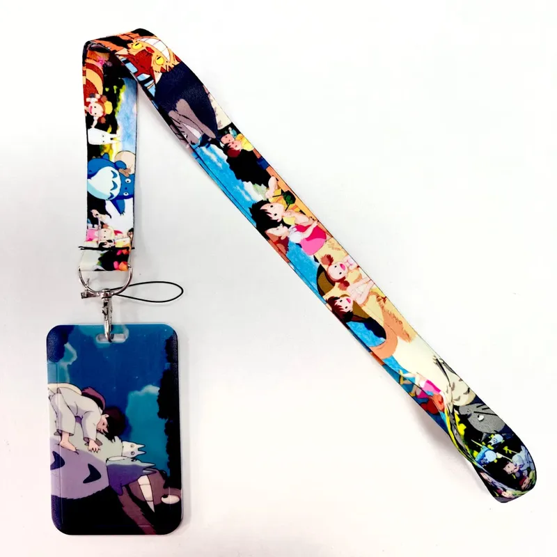 อะนิเมะ Lanyards พวงกุญแจ Animated โทรศัพท์มือถือ ID Card pass แขวนเชือก DIY เครื่องประดับอุปกรณ์เสริมขายส่ง — image 8