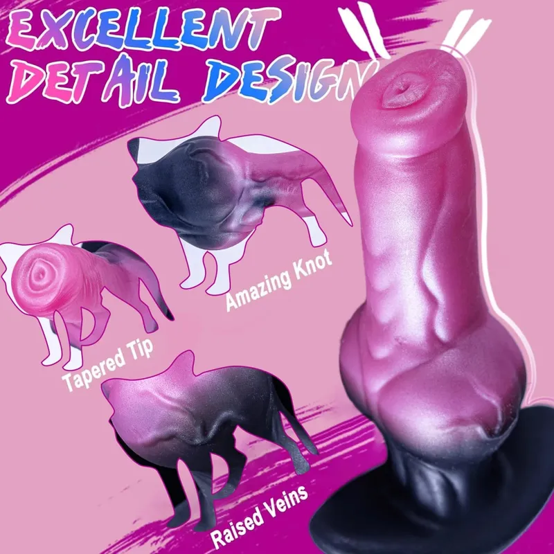 새로운 딜도 바이브레이터 추진 Buttplug 항문 XL 실리콘 포르노 전립선 마사지 섹스 토이 APP 제어 9 추진 진동 G-Spot — image 4