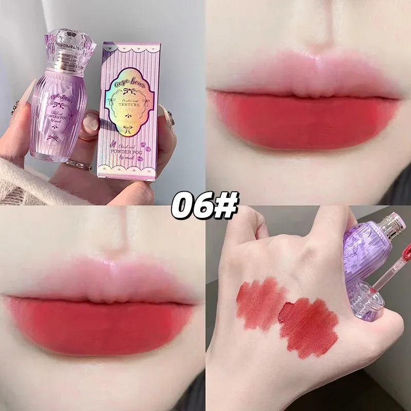 Gegebear prášek na rty bahenní matné rty s nízkou sytostí bílá rtěnka přirozená barva bez kelímku dlouhotrvající make-up bez vyblednutí — image 10