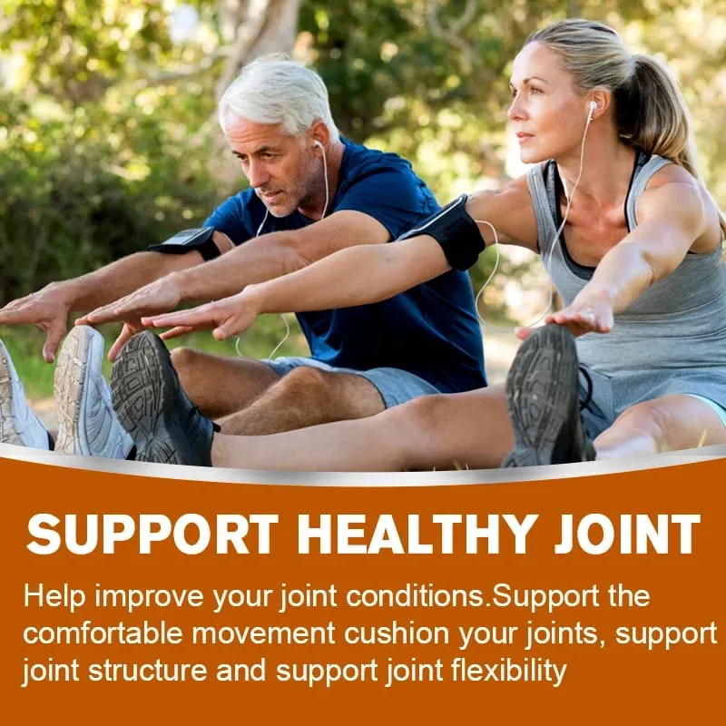 Glucosamine Chondroïtine MSM - Supplément de soutien articulaire pour hommes et femmes - Soulage l'inconfort articulaire 30/60/120 Capsules NON-OGM — image 3