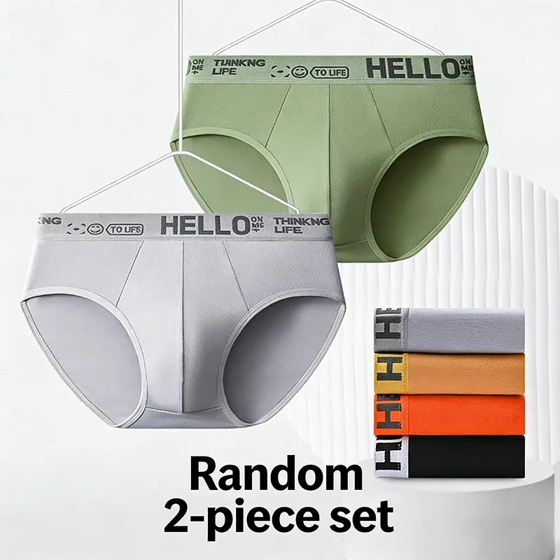 Secara rawak 2/5pcs/set Seluar Lelaki Seksi Seluar Dalam Lelaki Seluar Dalam Lelaki Bergaya Empat Musim Plus Saiz L-5XL Seluar Boxer Sukan — image 7