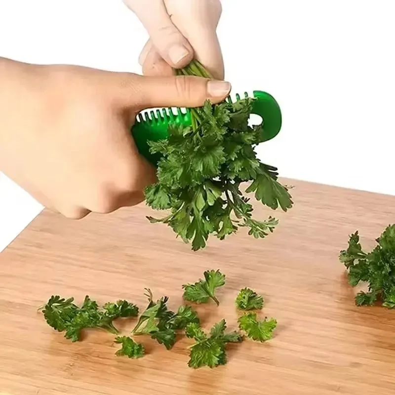 Multifunkční vykrajovátka Odstraňovač listů Zelenina Rozmarýn Kale Mangold Collard Oregano Petržel Koriandr Odstraňovač listů Kuchyňský peeling