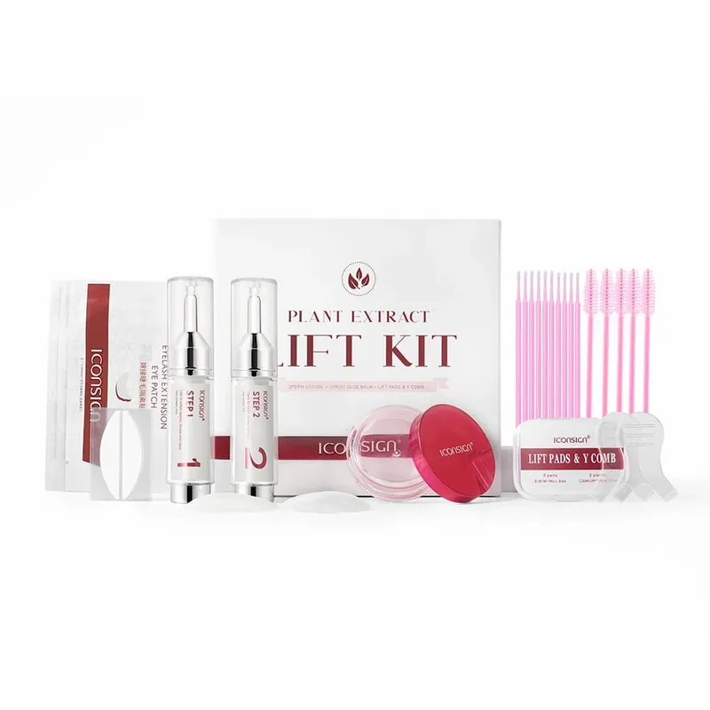 Cysteamine Lift Kit 8-12 Min Plant Extract Vegan Ingredient Eensitive Skin Eyelash Brow lift Gift Beauty Makeup Sets — image 2