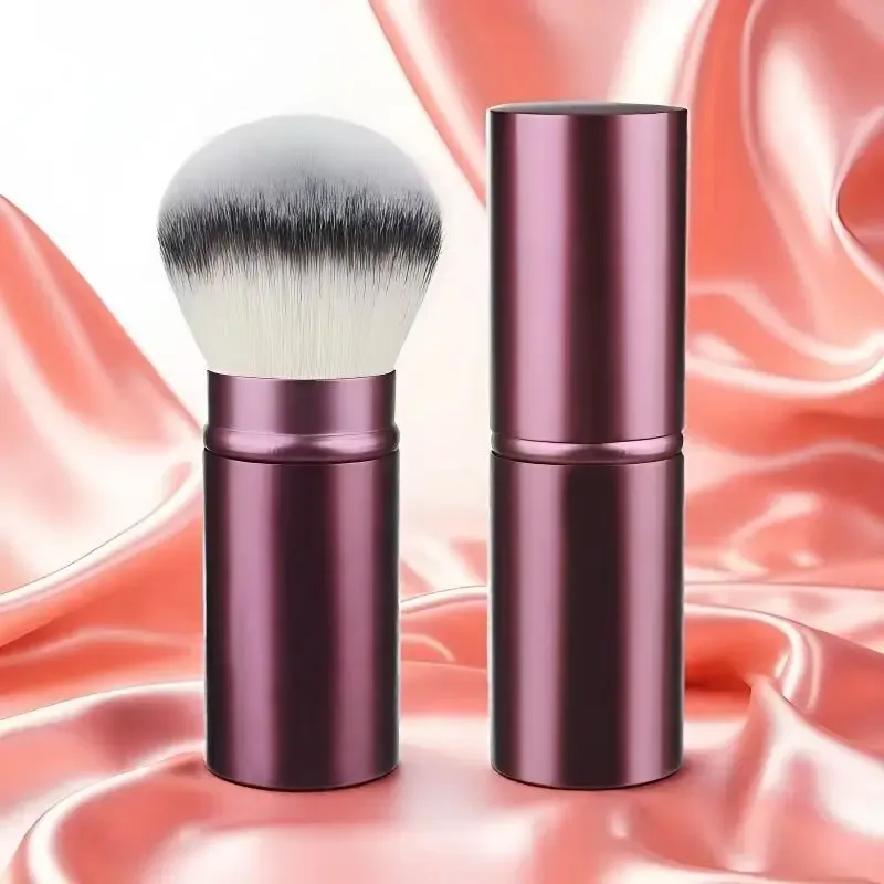 Travel Portable Makeup Brush Set with Storage Bag Blush Foundation Brush Cosmetic Brushes for On-the-Go Beauty Essentials