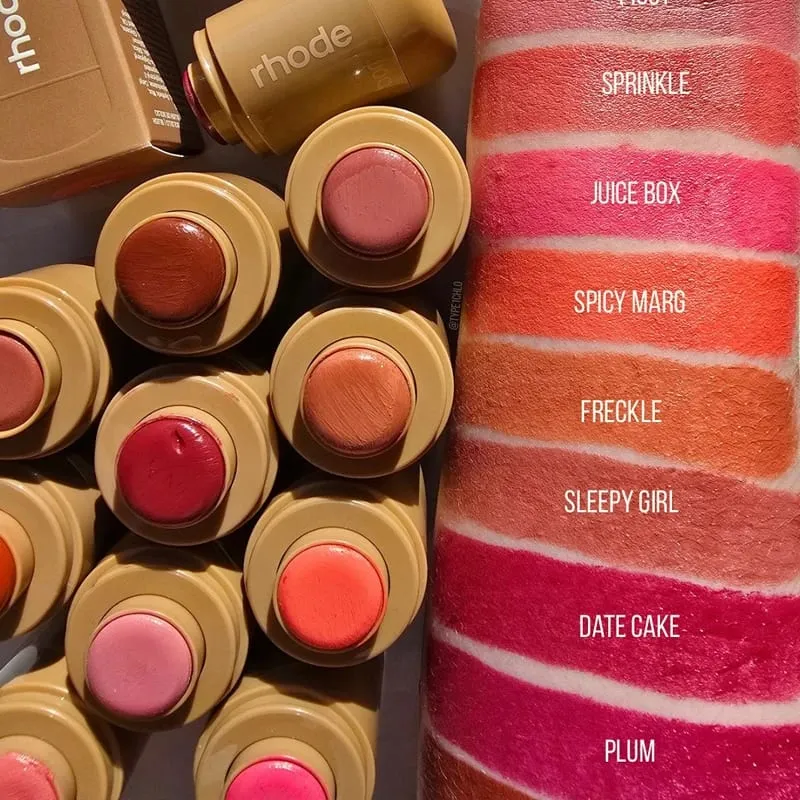 ถ้วยน้ำชากล่อง Pocket Blush Stick ไม่ซีดจางกันน้ำ Blusher Espresso Lip Gloss ลิปสติกให้ความชุ่มชื้นโปสเตอร์โปสเตอร์