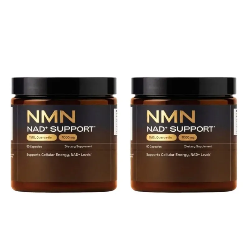 NMN Capsule 1000mg Serving 4-in-1 NAD Supplement with Quercetin Resveratrol Supports Brain Energy NAD+ Level 60 Capsules — image 8