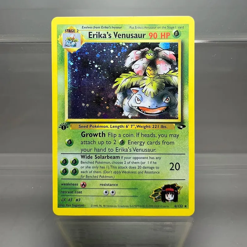 PKM Holographic Single Proxy Cards Lugia Charizard Venusaur Foil Game Collection Cards PTCG Kids Toys — image 9