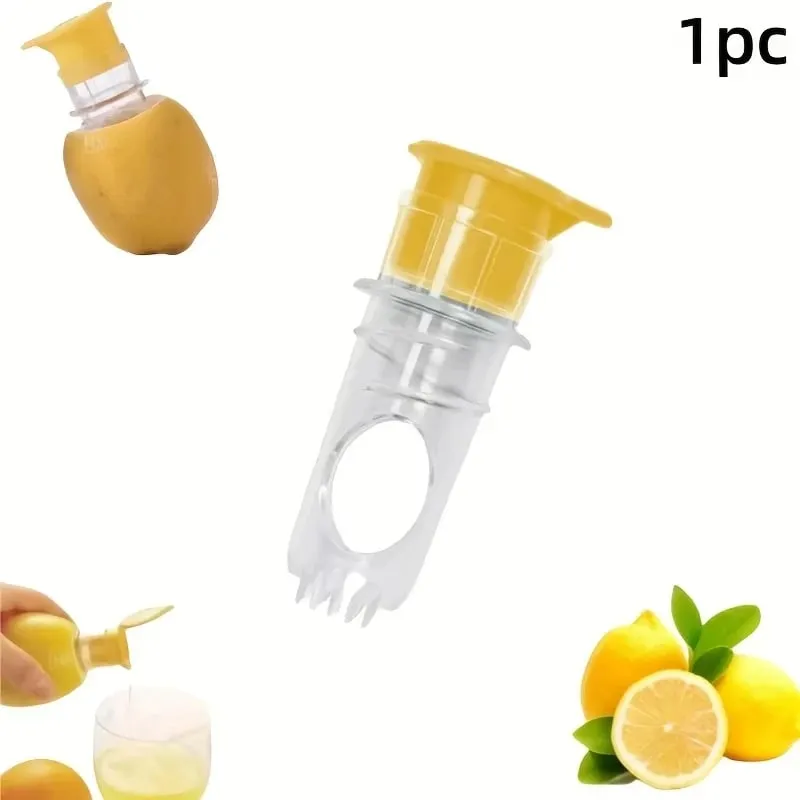 1/2pcs Mini Spremiagrumi Limone Spremiagrumi Portatile Con Coperchio Spremere Lime per Cocktail Facile Estrattore di Succo di Freschezza Preservare — image 11