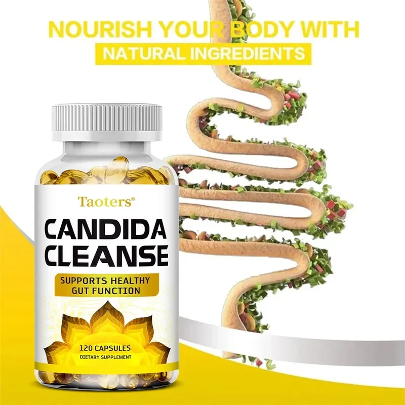 Candida Cleanse - Intestinal and Colon Support Suitable for Men and Women Cleansing and Detoxifying Balance Digestion — image 4